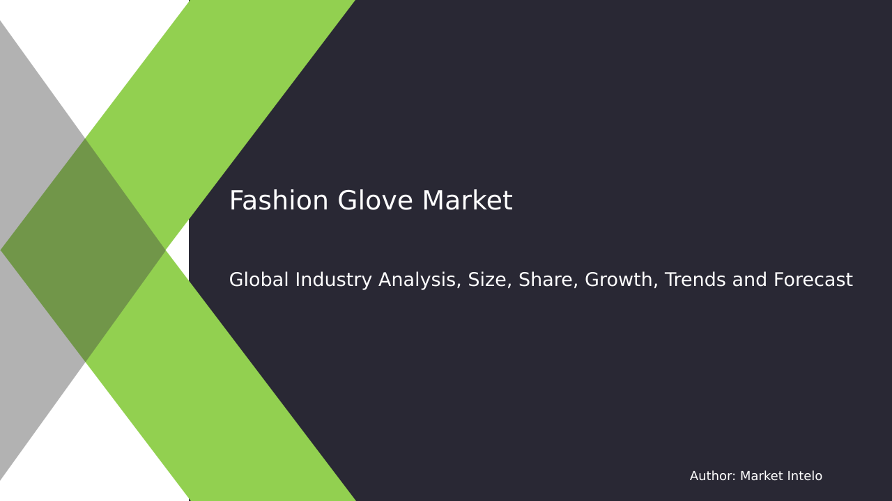 Fashion Glove Market Research Report 2033